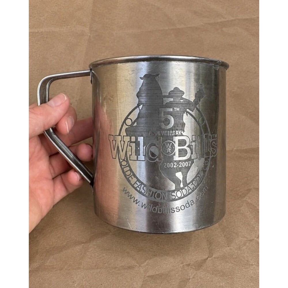 Wild Bill’s Stainless Steel Mug 2002–2007